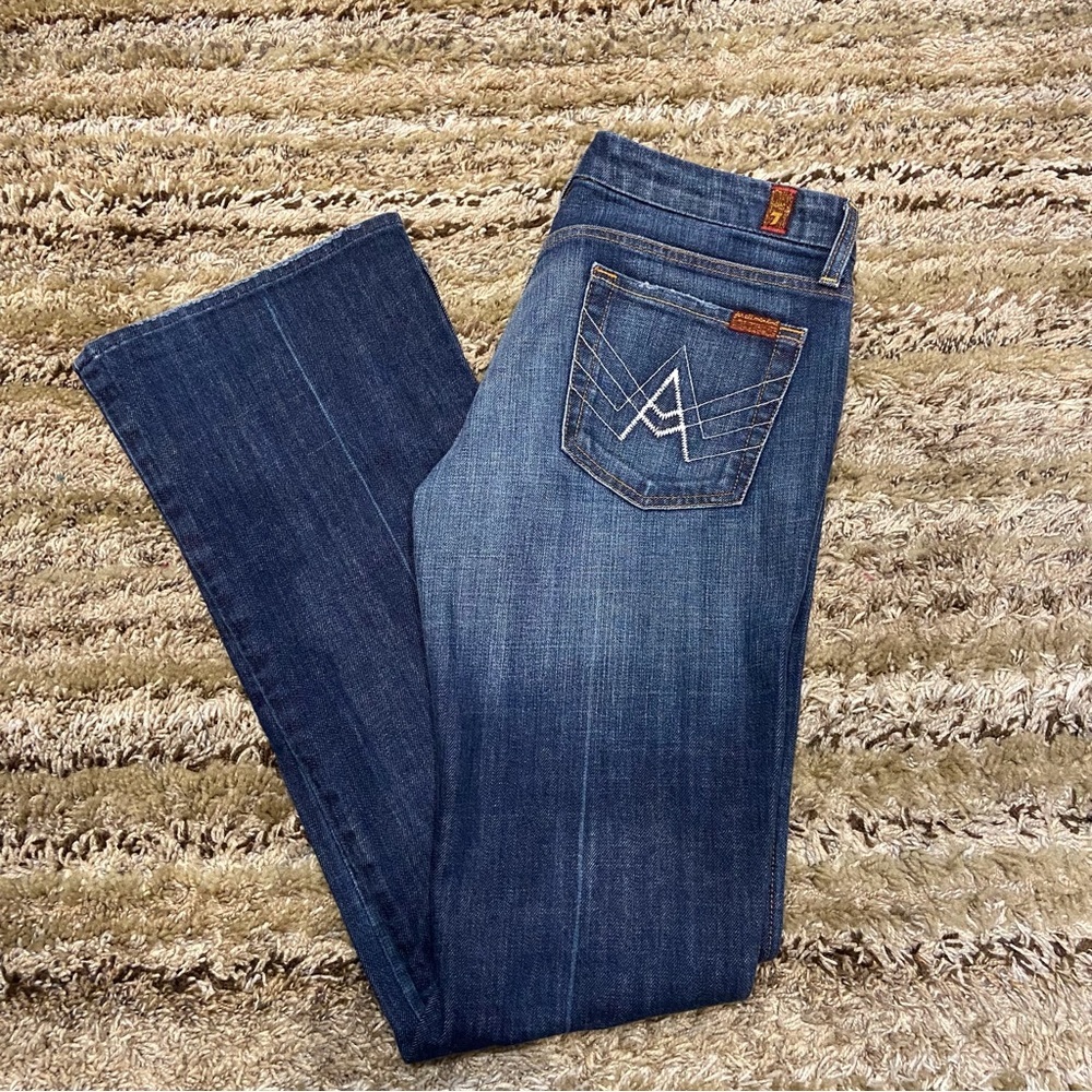 7 For All Mankind A Pocket Bootcut Jeans size 29